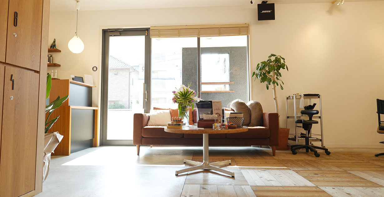 美容室ミルのサロン見学