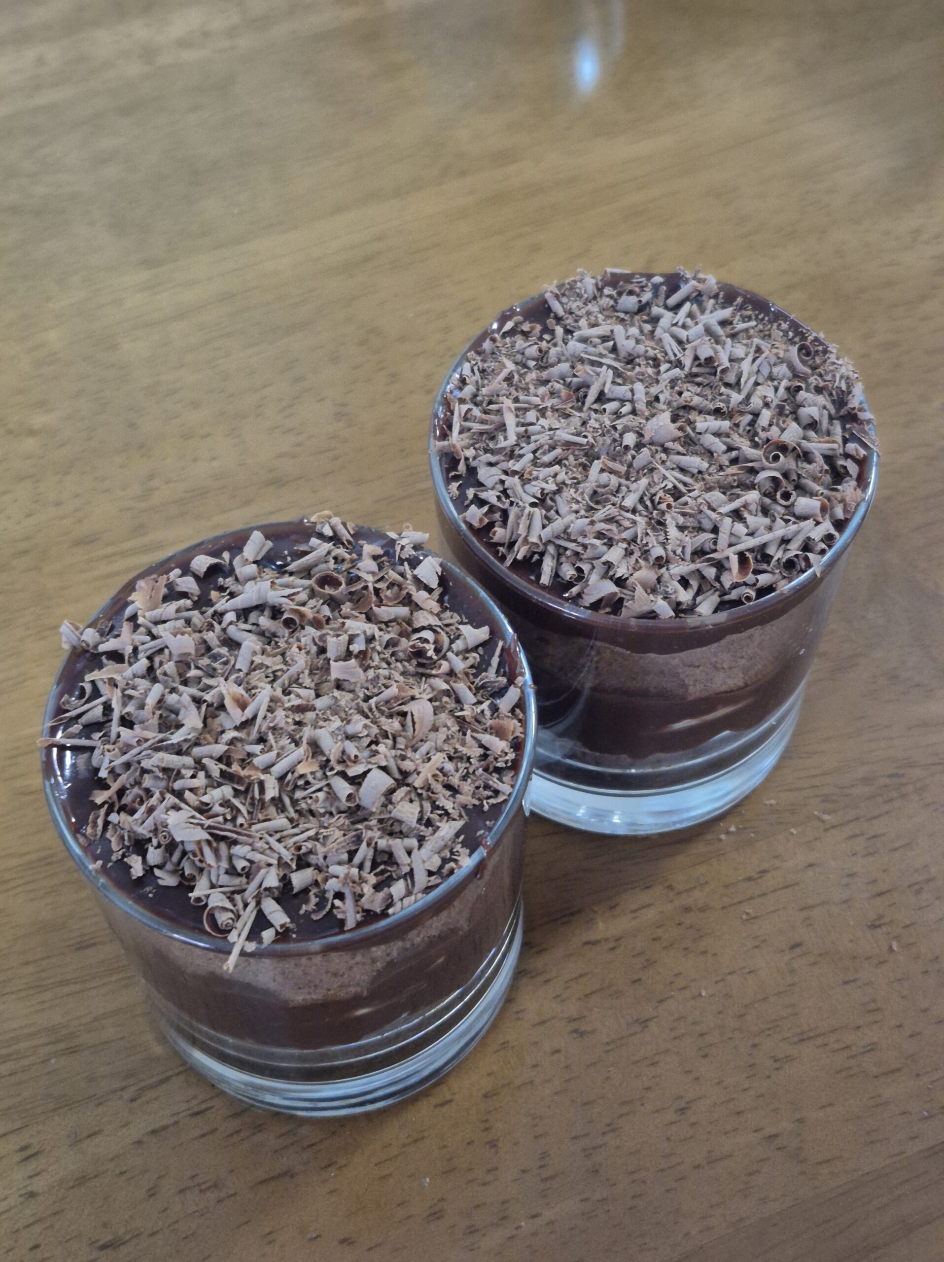 チョコレートケーキ作り