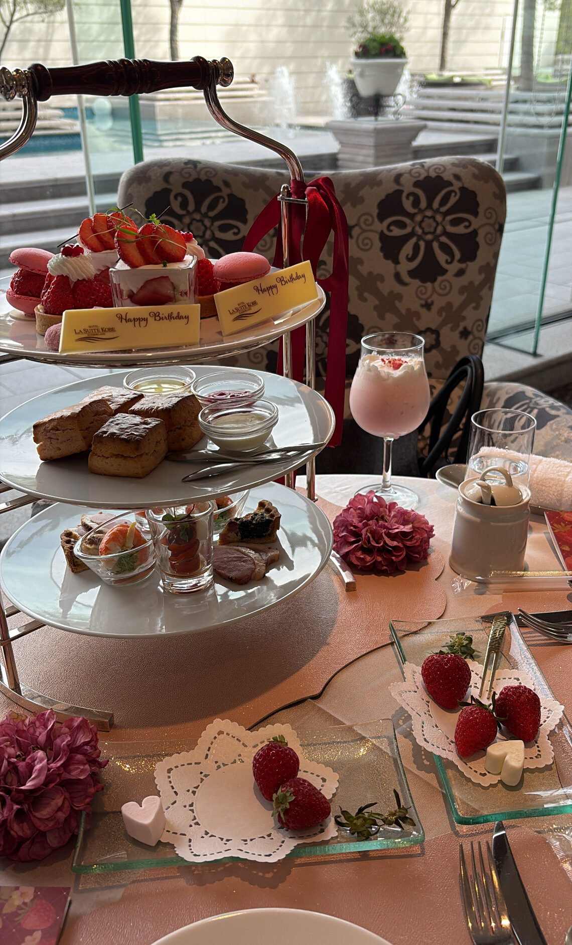 アフタヌーンティー🍓