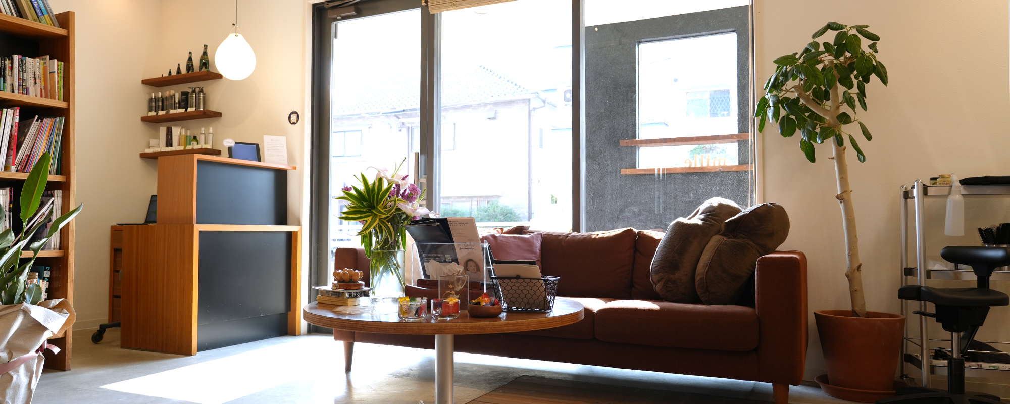 ヘアサロン ミルの店舗内写真